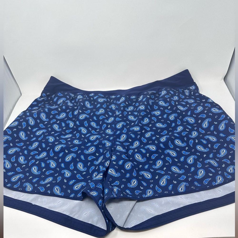 Lands end quick dry swimming shorts parley blue. Thick great quality size 24w